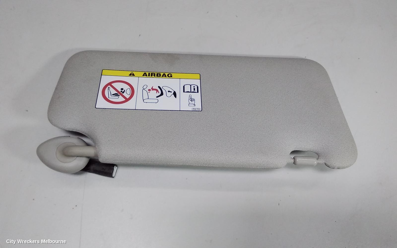 HONDA HRV SUNVISOR, RU5, LH SIDE, 12/2014 ONWARDS