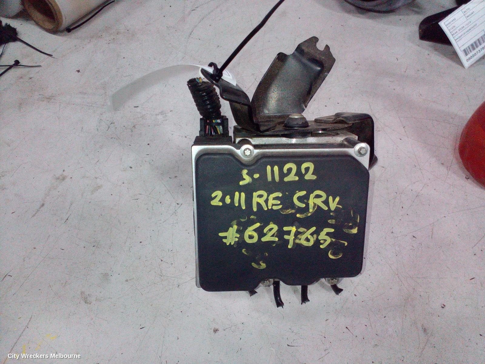 HONDA CRV ABS PUMP/MODULATOR, RE, 03/2007 - 10/2012