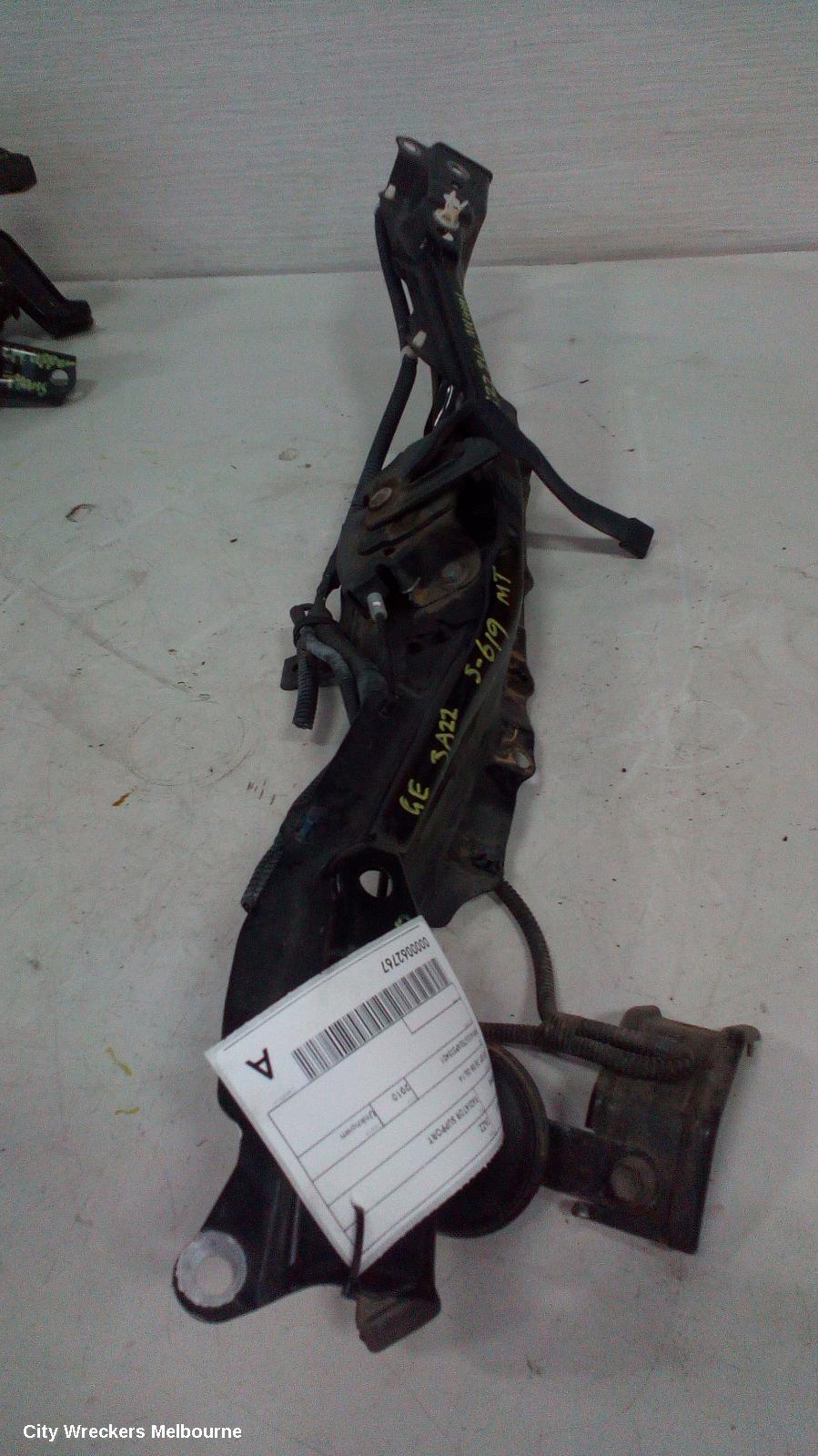 HONDA JAZZ RADIATOR SUPPORT, GE/GP, 08/2008 - 06/2014
