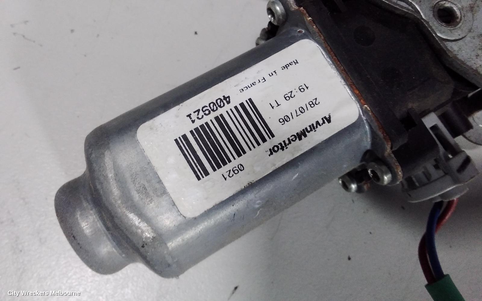 FORD FALCON LEFT FRONT WINDOW REG/MOTOR, BA-BF, POWER, 10/2002 - 09/2010