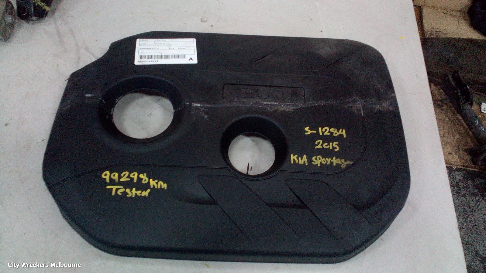 KIA SPORTAGE ENGINE COVER, PETROL, 2.0, G4NC, SL, 02/2014 - 10/2015