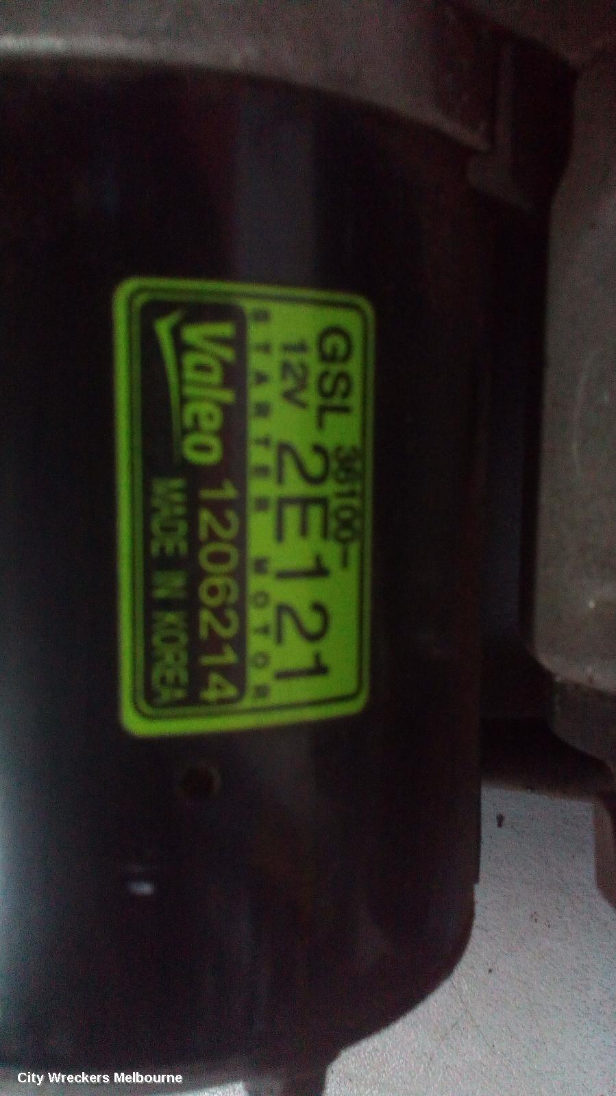 KIA SPORTAGE STARTER, PETROL, 2.0, G4NC, SL, 02/2014 - 10/2015