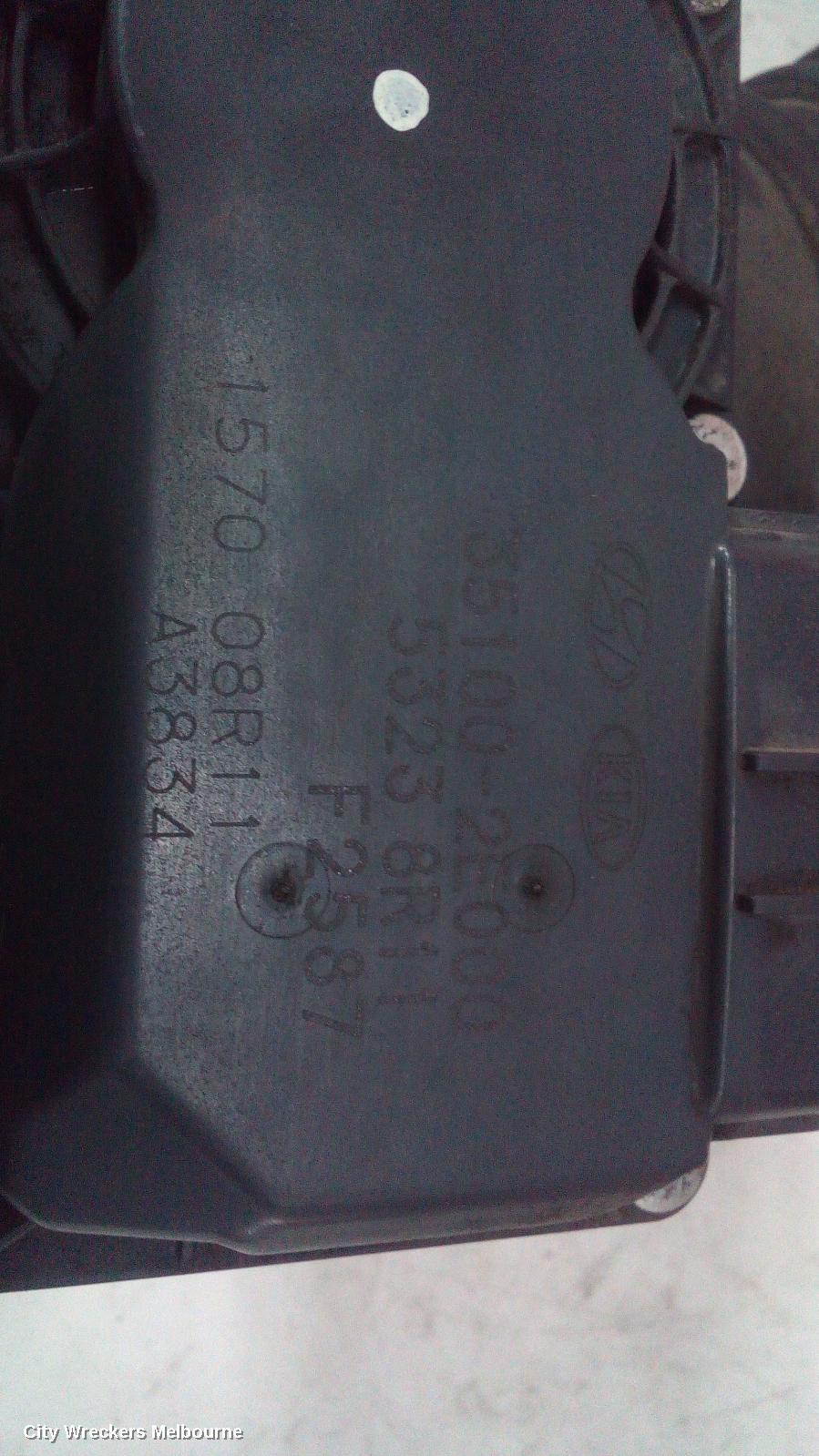 KIA SPORTAGE THROTTLE BODY, 2.0, PETROL, SL, 05/2010 - 10/2015