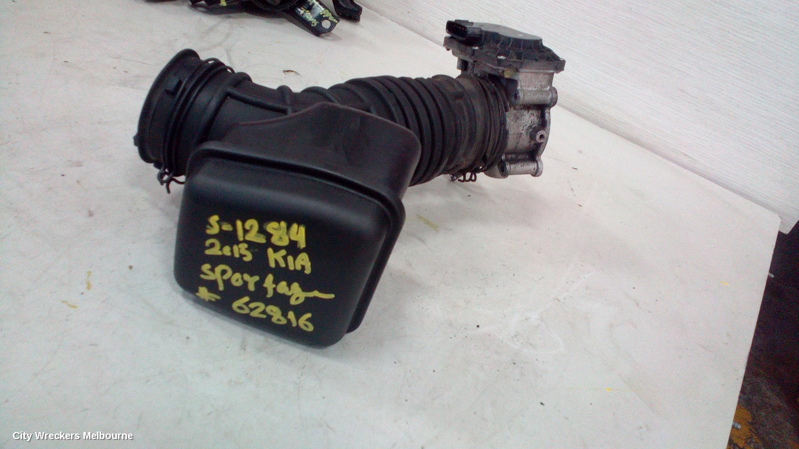 KIA SPORTAGE THROTTLE BODY, 2.0, PETROL, SL, 05/2010 - 10/2015