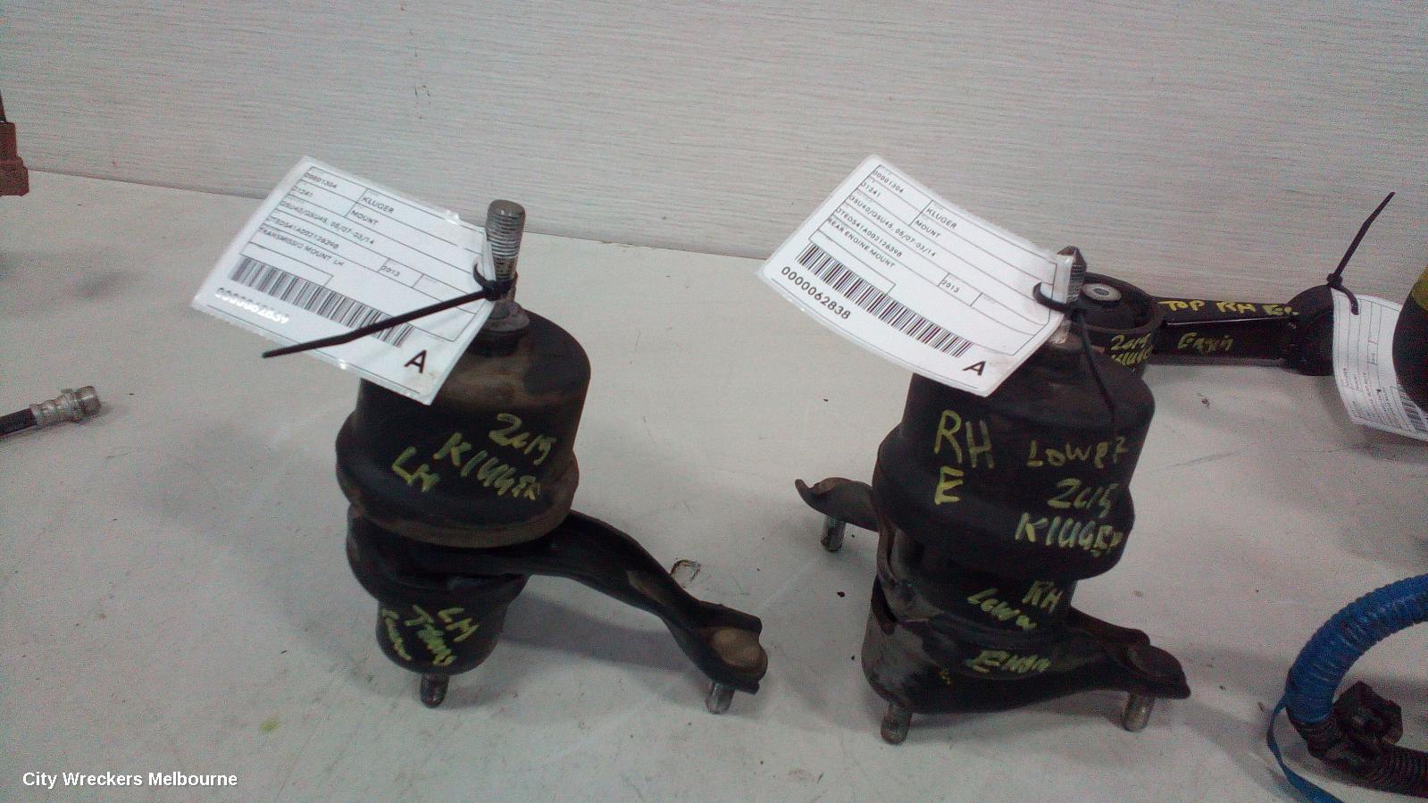 TOYOTA KLUGER MOUNT, ENGINE MOUNT, RIGHT, PETROL, 3.5, 2GR-FE, GSU40-GSU45, 05/2007 - 02/2014