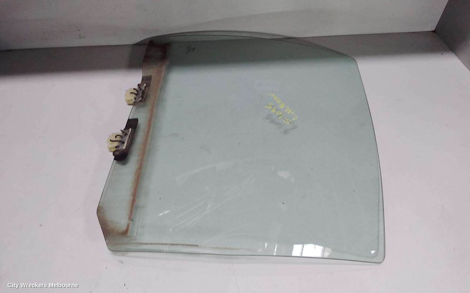 FORD FALCON LEFT REAR DOOR WINDOW, AU-BF, SEDAN, 09/1998 - 03/2008