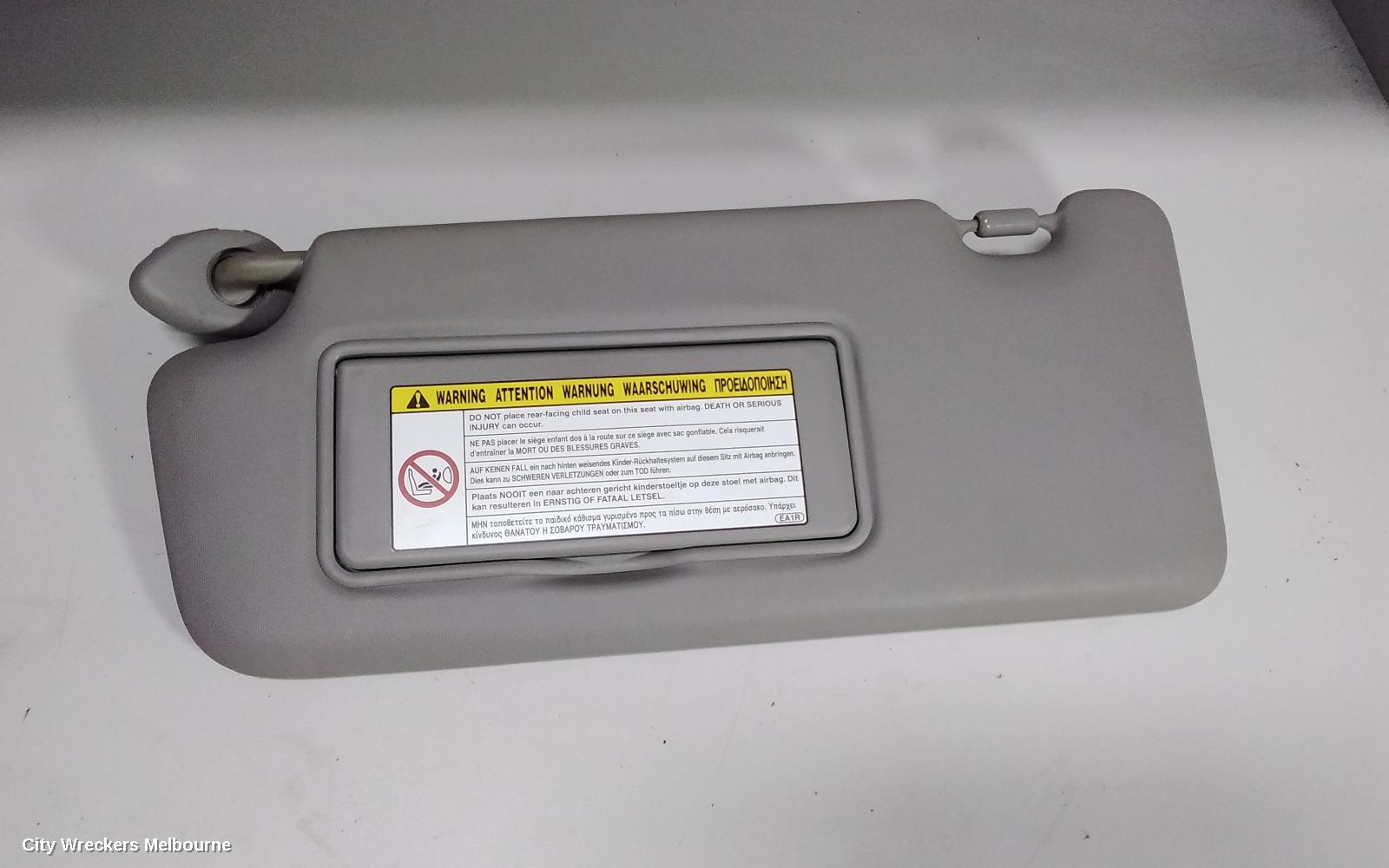 HONDA CIVIC SUNVISOR, 9TH GEN, LH SIDE, 02/2012 - 04/2016