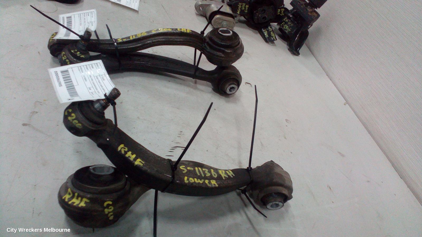 MERCEDES C CLASS RIGHT FRONT LOWER CONTROL ARM, FRONT, NON AMG TYPE, C204/W204/S204, 07/2007 ONWARDS