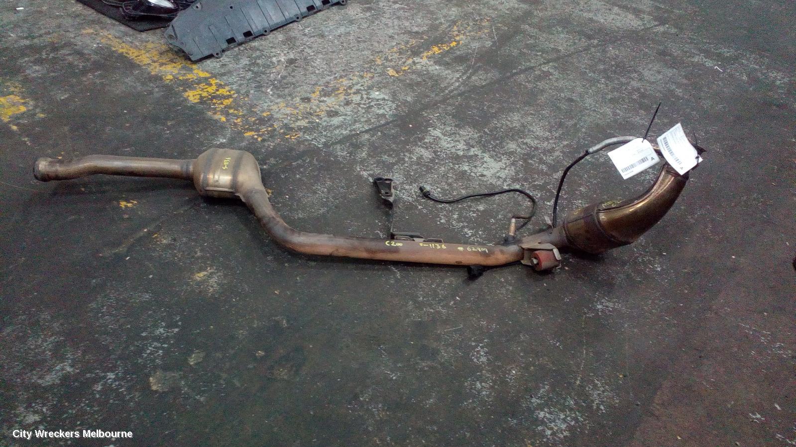 MERCEDES C CLASS CATALYTIC CONVERTER, 1.8, PETROL, W204, 07/2007 - 12/2009