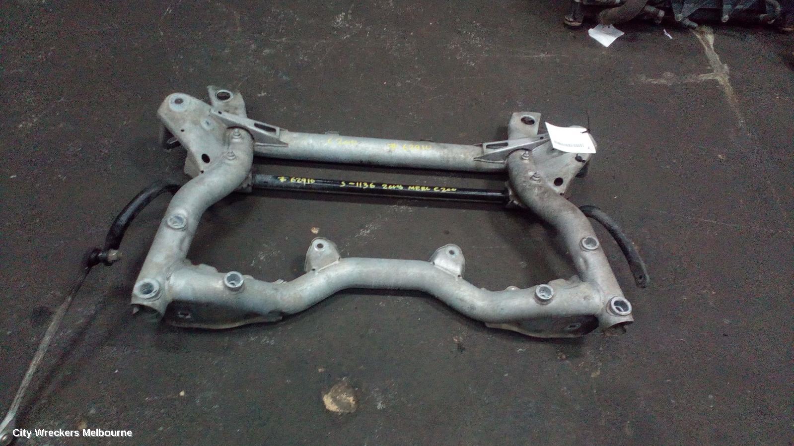 MERCEDES C CLASS FRT XMEMBER/CRADLE, W204, 1.8, PETROL, CROSSMEMBER, C180K, 07/2007 - 12/2009
