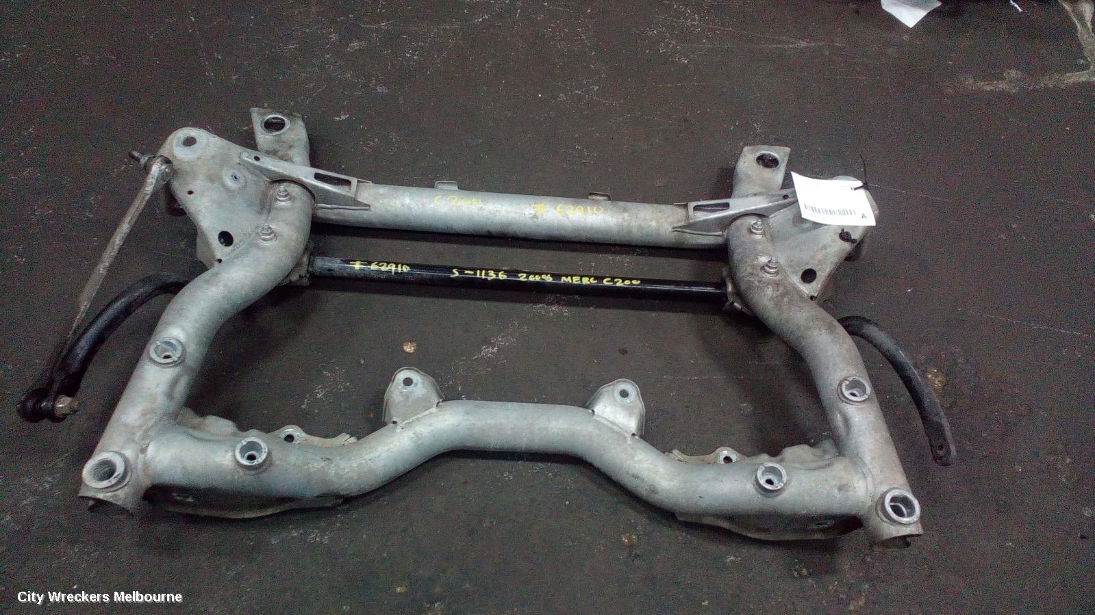 MERCEDES C CLASS FRT XMEMBER/CRADLE, W204, 1.8, PETROL, CROSSMEMBER, C180K, 07/2007 - 12/2009