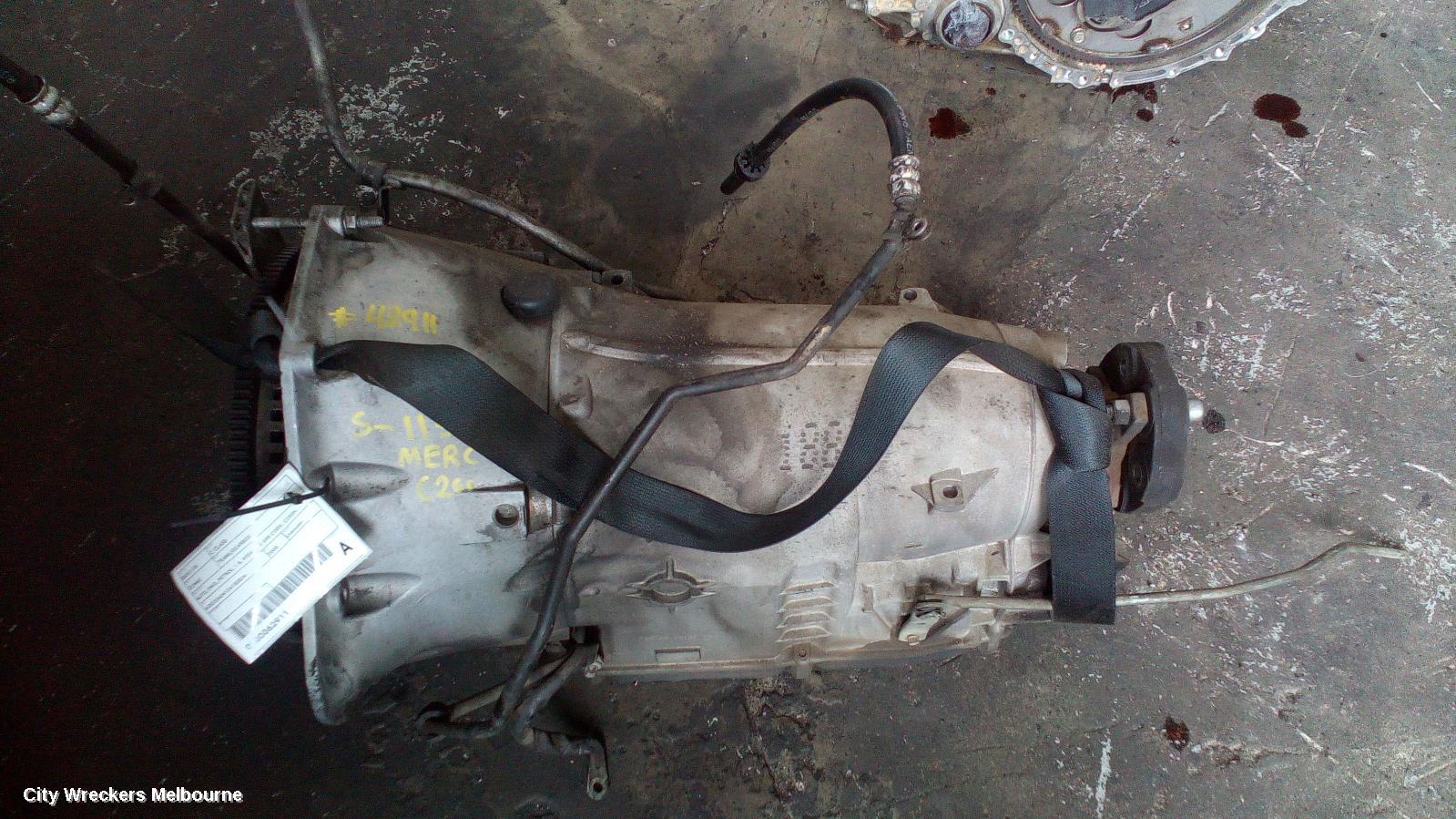 MERCEDES C CLASS TRANS/GEARBOX, AUTO, RWD, PETROL, 1.8, #204, 722.695 CODE, C200K, S/CHARGED, 07/2007 - 12/2009