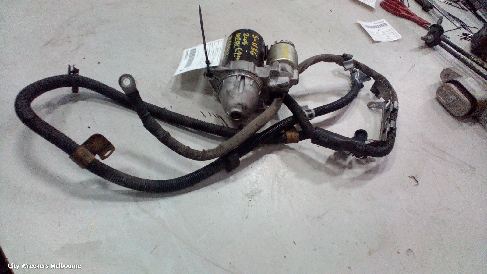 MERCEDES C CLASS STARTER, PETROL, 1.8, TURBO/SCHARGED, W204, 07/2007 - 12/2009