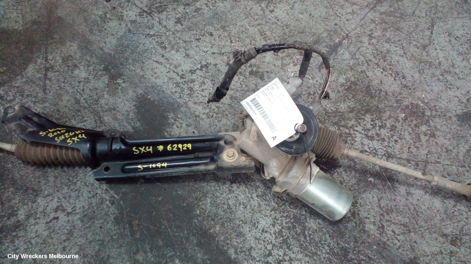 SUZUKI SX4 STEERING BOX/RACK, 4WD, 02/2007 - 01/2014