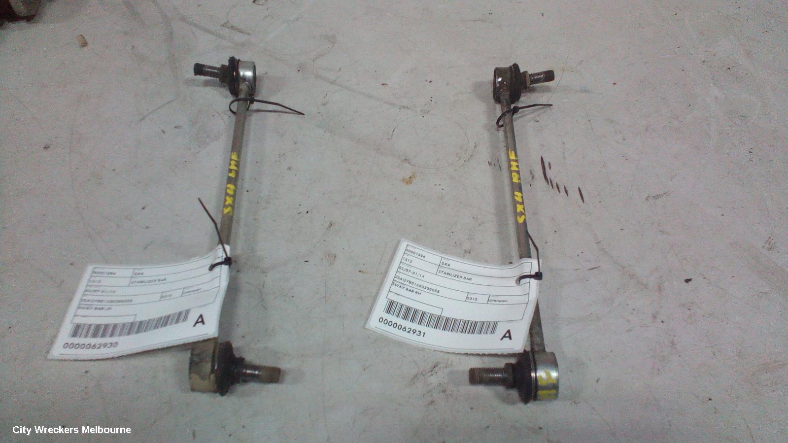 SUZUKI SX4 STABILISER BAR, 01/2007 - 01/2014