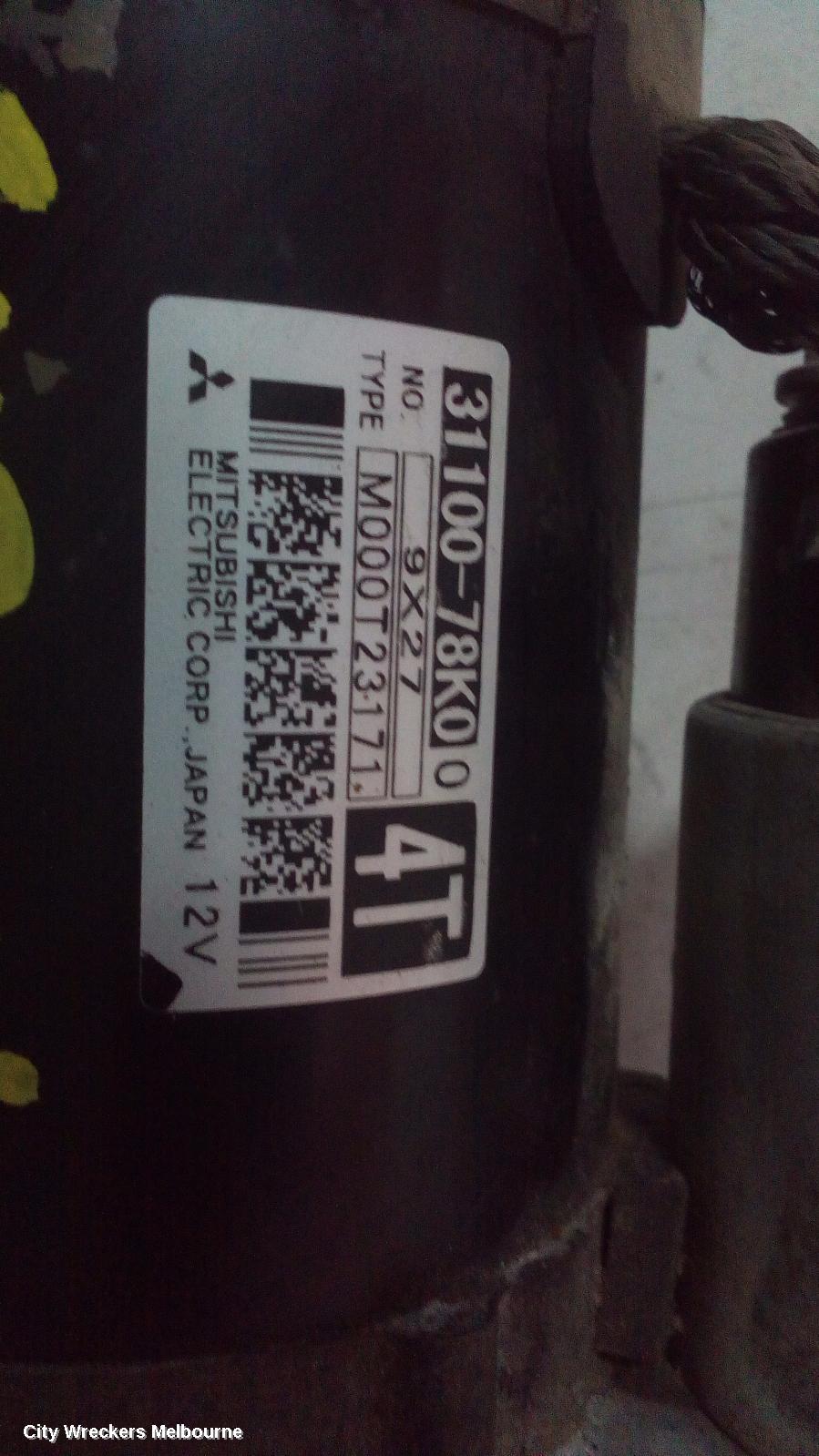 SUZUKI SX4 STARTER, PETROL, 2.0, J20B, 01/2010 - 01/2014