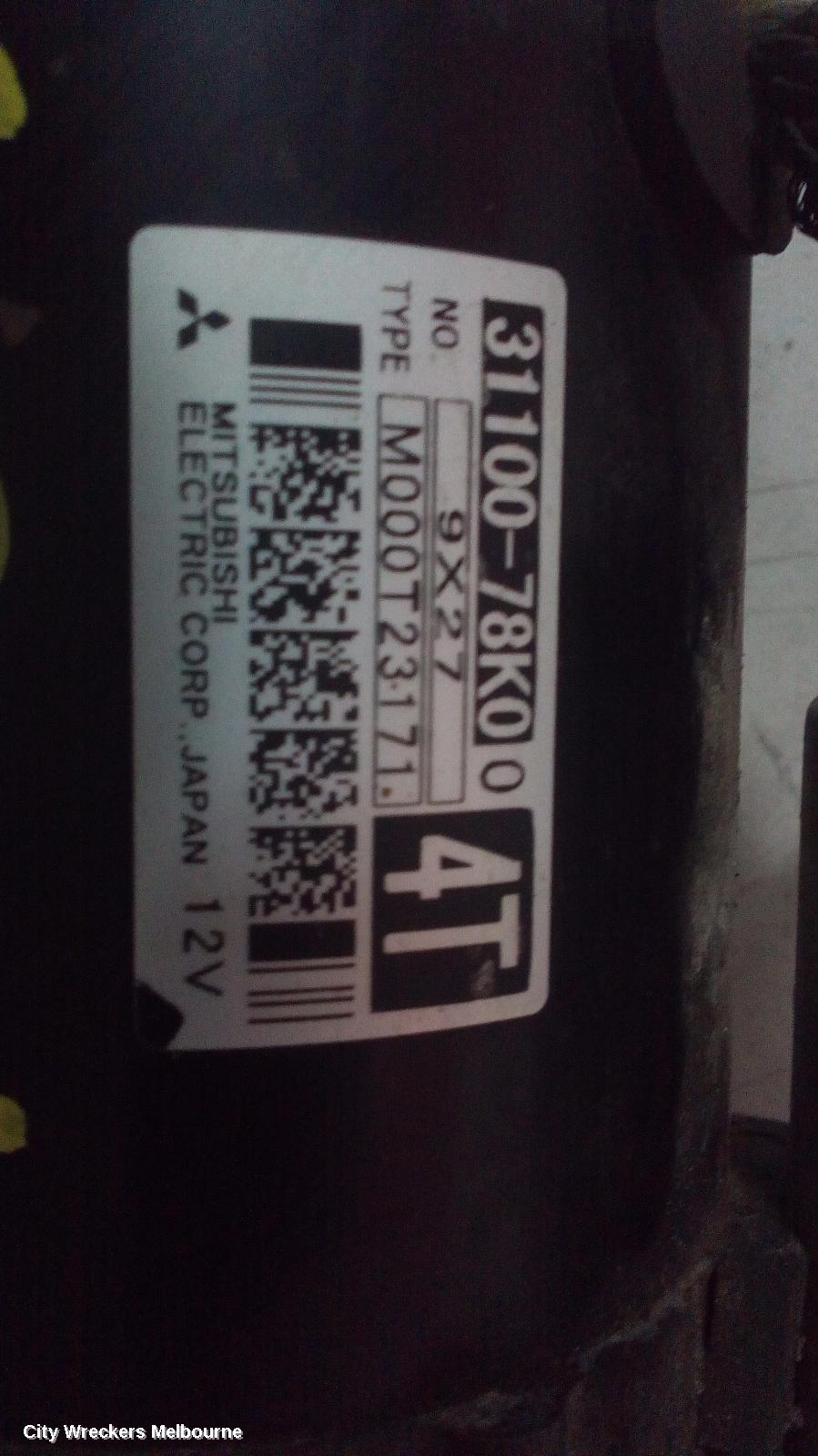 SUZUKI SX4 STARTER, PETROL, 2.0, J20B, 01/2010 - 01/2014