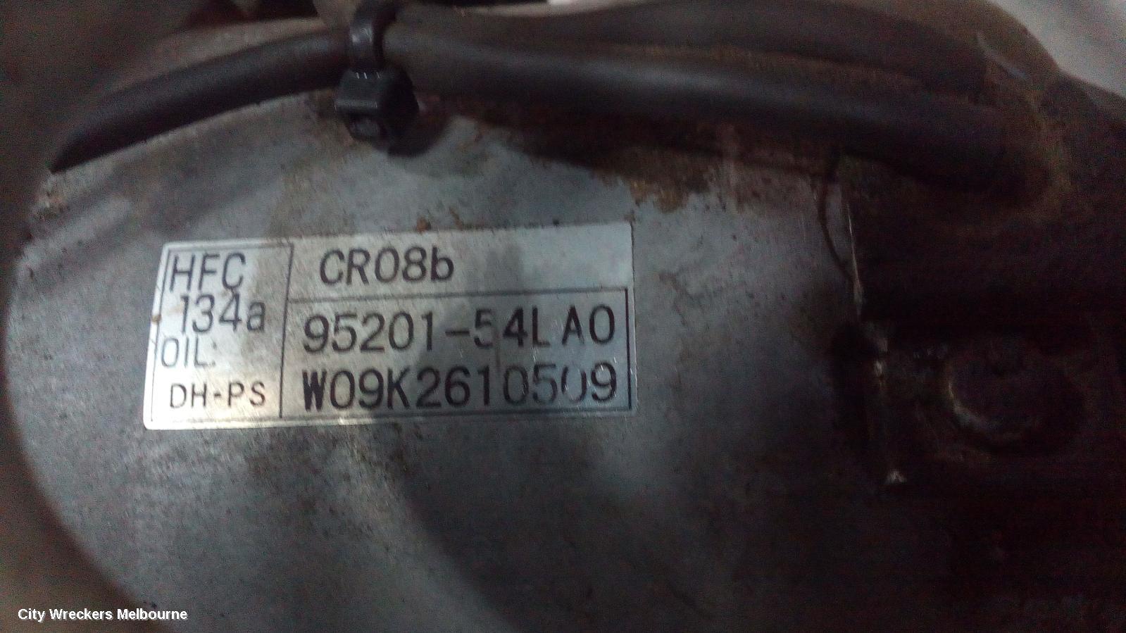 SUZUKI SX4 A/C COMPRESSOR, J20B, CR BRAND, 01/2010 - 01/2014