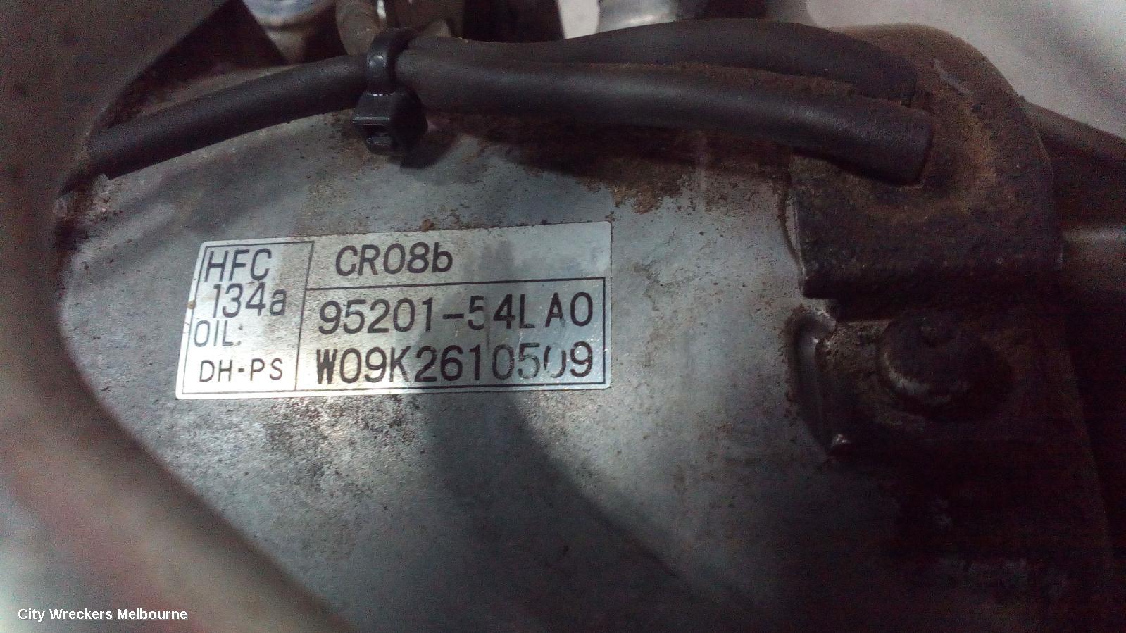 SUZUKI SX4 A/C COMPRESSOR, J20B, CR BRAND, 01/2010 - 01/2014