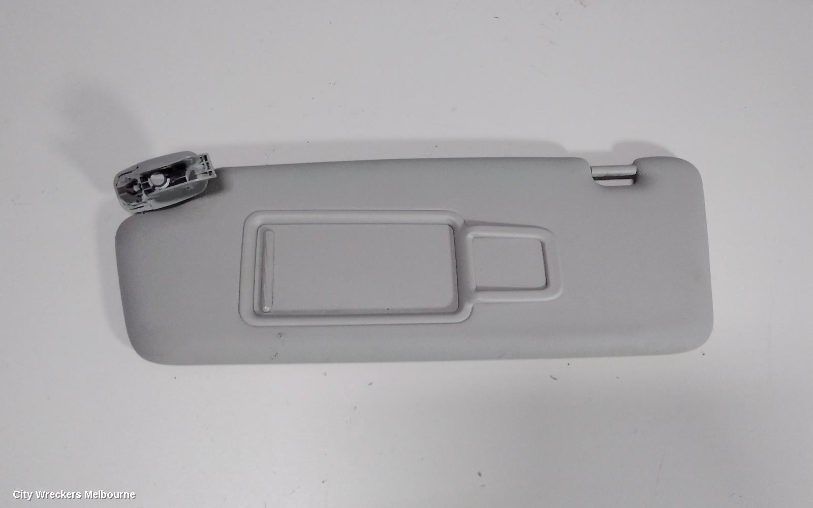 AUDI A1 SUNVISOR, 8X, LH SIDE, GREY TYPE, 12/2010 - 10/2018