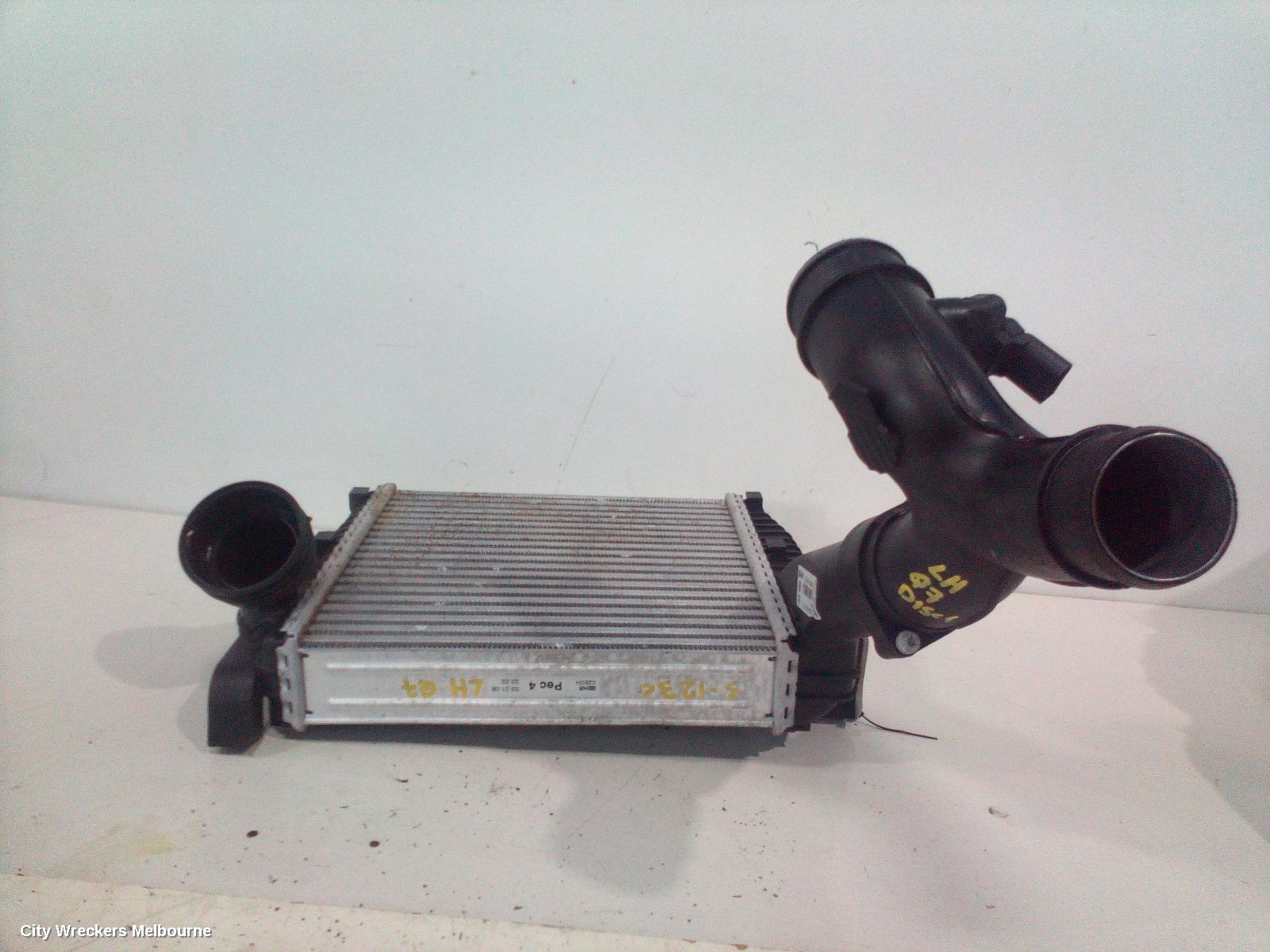 AUDI Q7 INTERCOOLER, DIESEL, 3.0, BUG/CASA/CJGA/CRCA CODE, LH SIDE, 4L, 09/2006 - 08/2015