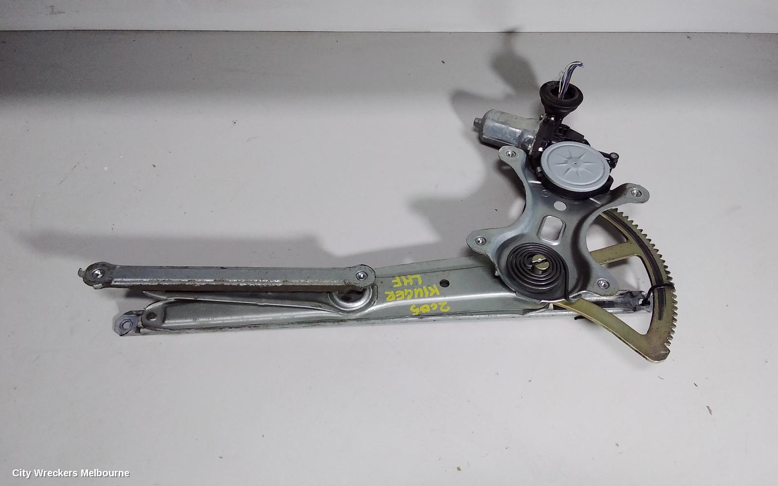 TOYOTA LANDCRUISER LEFT FRONT WINDOW REG/MOTOR, 100 SERIES, POWER, 07/2002 - 10/2007