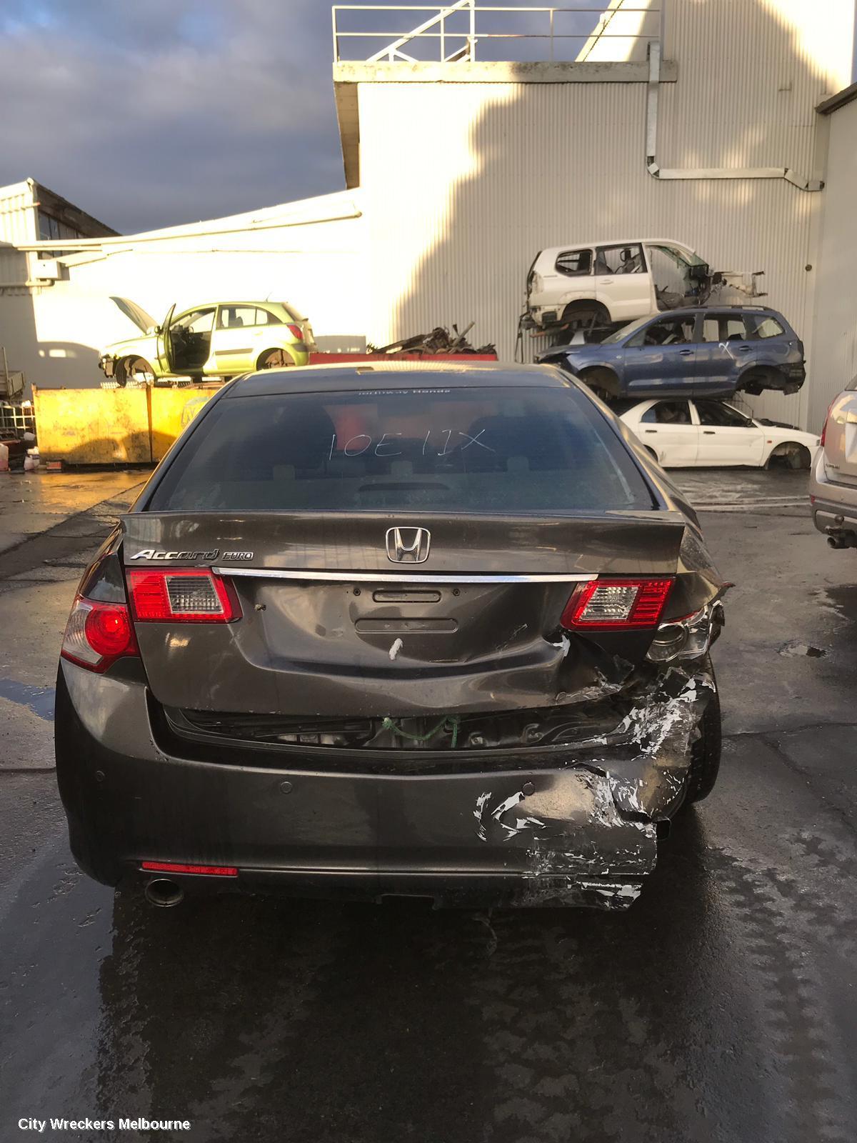 HONDA ACCORD LEFT TAILLIGHT, 8TH GEN, EURO (VIN JHMCU), SEDAN, 06/2008 - 06/2011