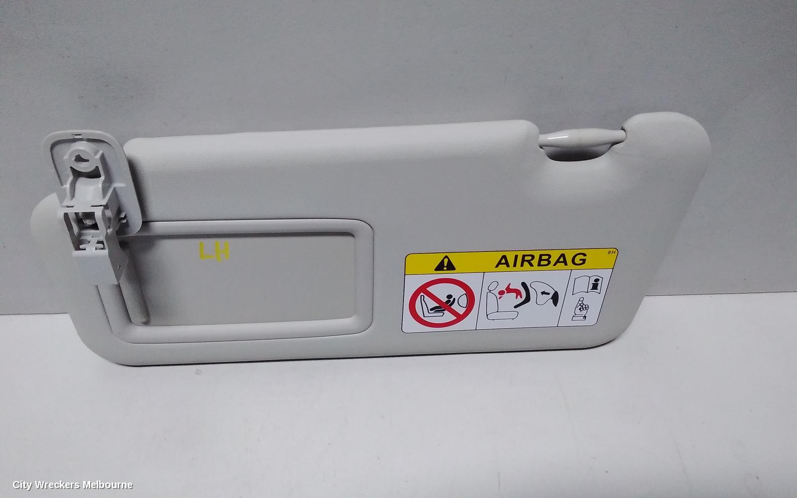 MAZDA CX3 SUNVISOR, DK, LH SIDE, 03/2015 ONWARDS