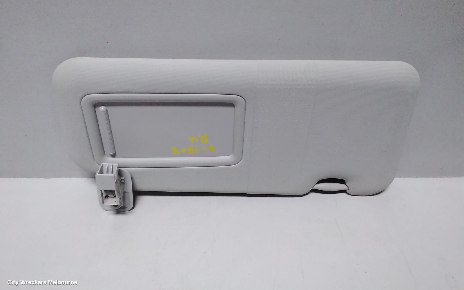 MAZDA CX3 SUNVISOR, DK, RH SIDE, 03/2015 ONWARDS