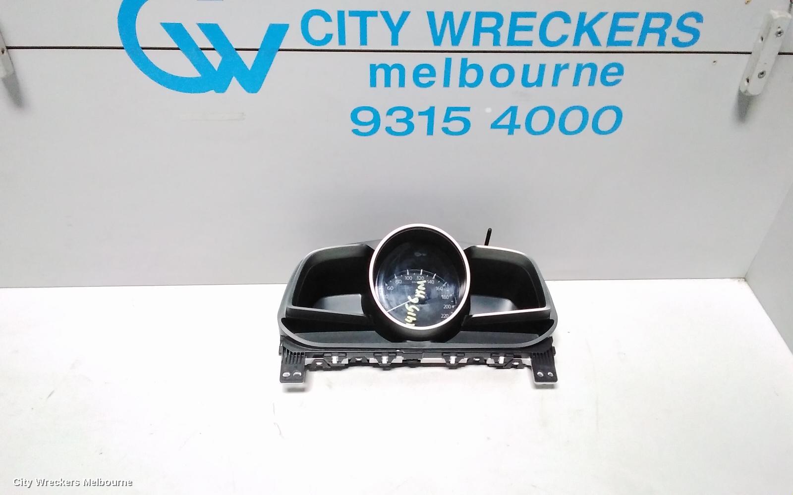 MAZDA CX3 INSTRUMENT CLUSTER, INSTRUMENT CLUSTER, PETROL, AUTO T/M, NEO SPORT/MAXX SPORT, DK, 06/2018 ONWARDS