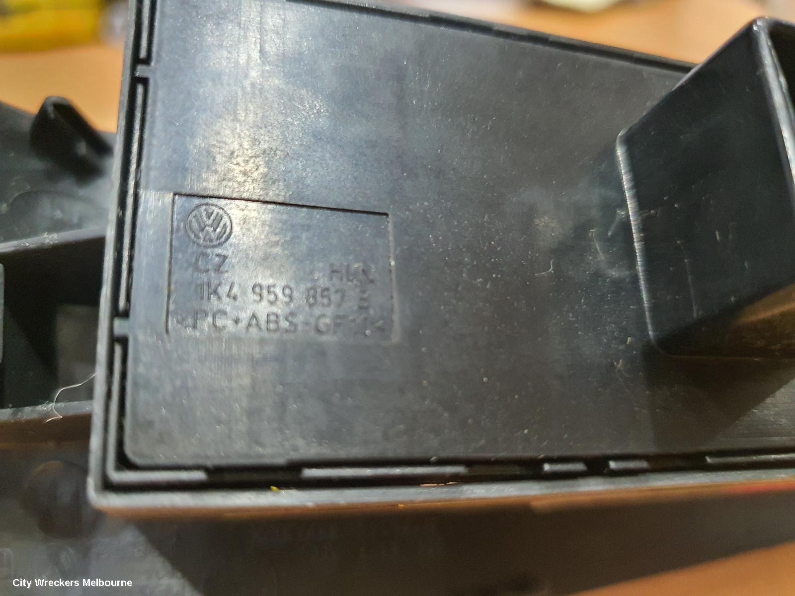 VOLKSWAGEN JETTA PWR DR WIND SWITCH, RH FRONT (MASTER SWITCH), 1B, 02/2011 - 12/2017