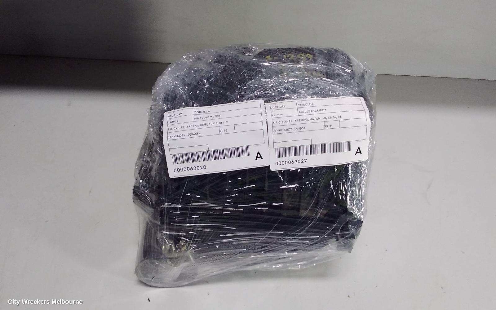 TOYOTA COROLLA AIR FLOW METER, 1.8, 2ZR-FE, ZRE172/20182R, 10/2012 - 06/2019
