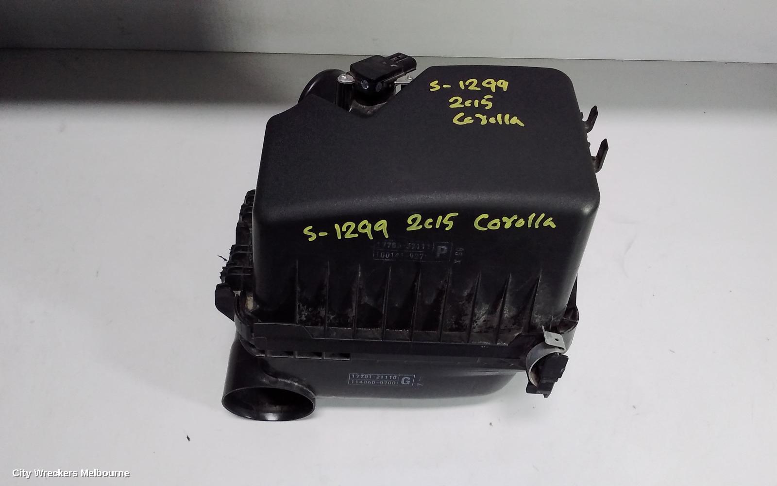 TOYOTA COROLLA AIR FLOW METER, 1.8, 2ZR-FE, ZRE172/20182R, 10/2012 - 06/2019
