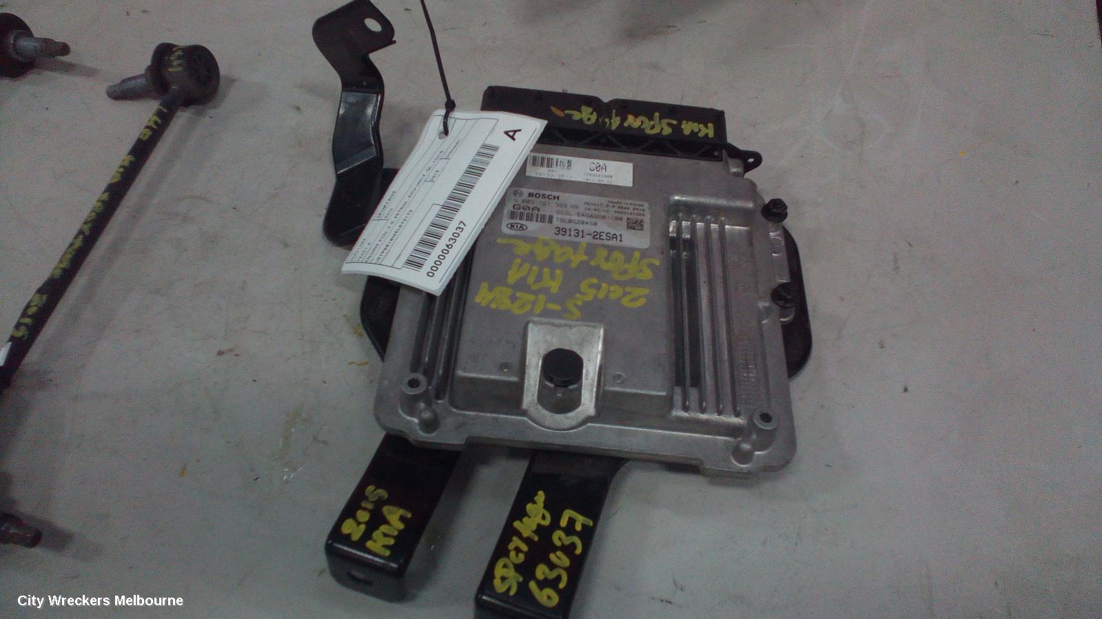 KIA SPORTAGE ECU, ENGINE ECU, 2.0, PETROL, ECU ONLY, QL, 10/2015 ONWARDS