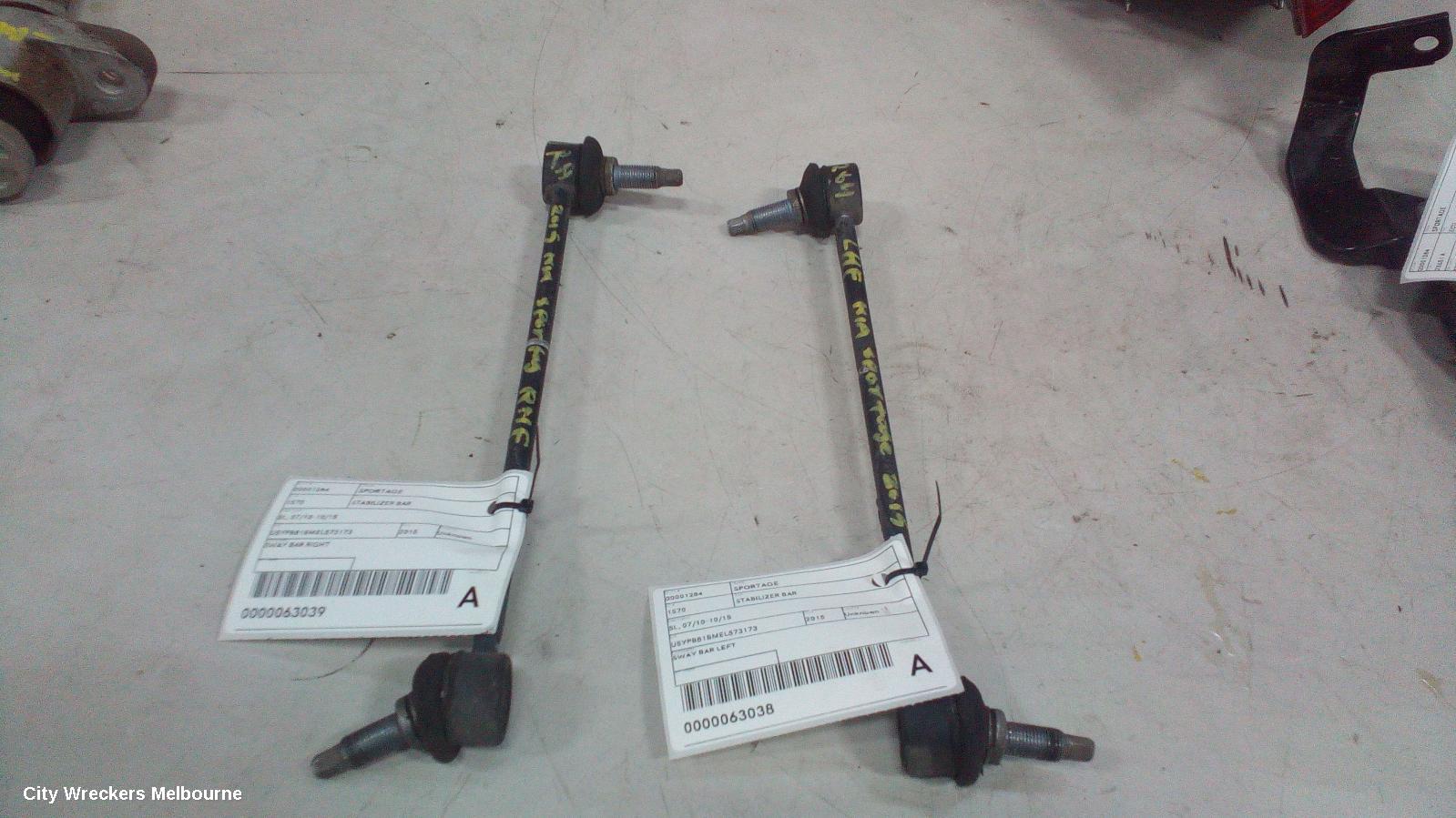 KIA SPORTAGE STABILISER BAR, SL, 07/2010 - 10/2015