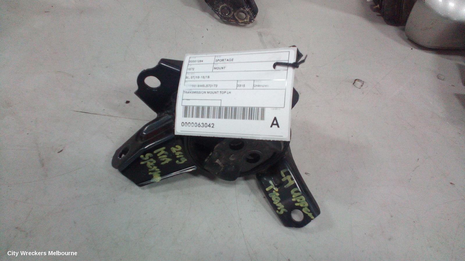 KIA SPORTAGE MOUNT, SL, 07/2010 - 10/2015