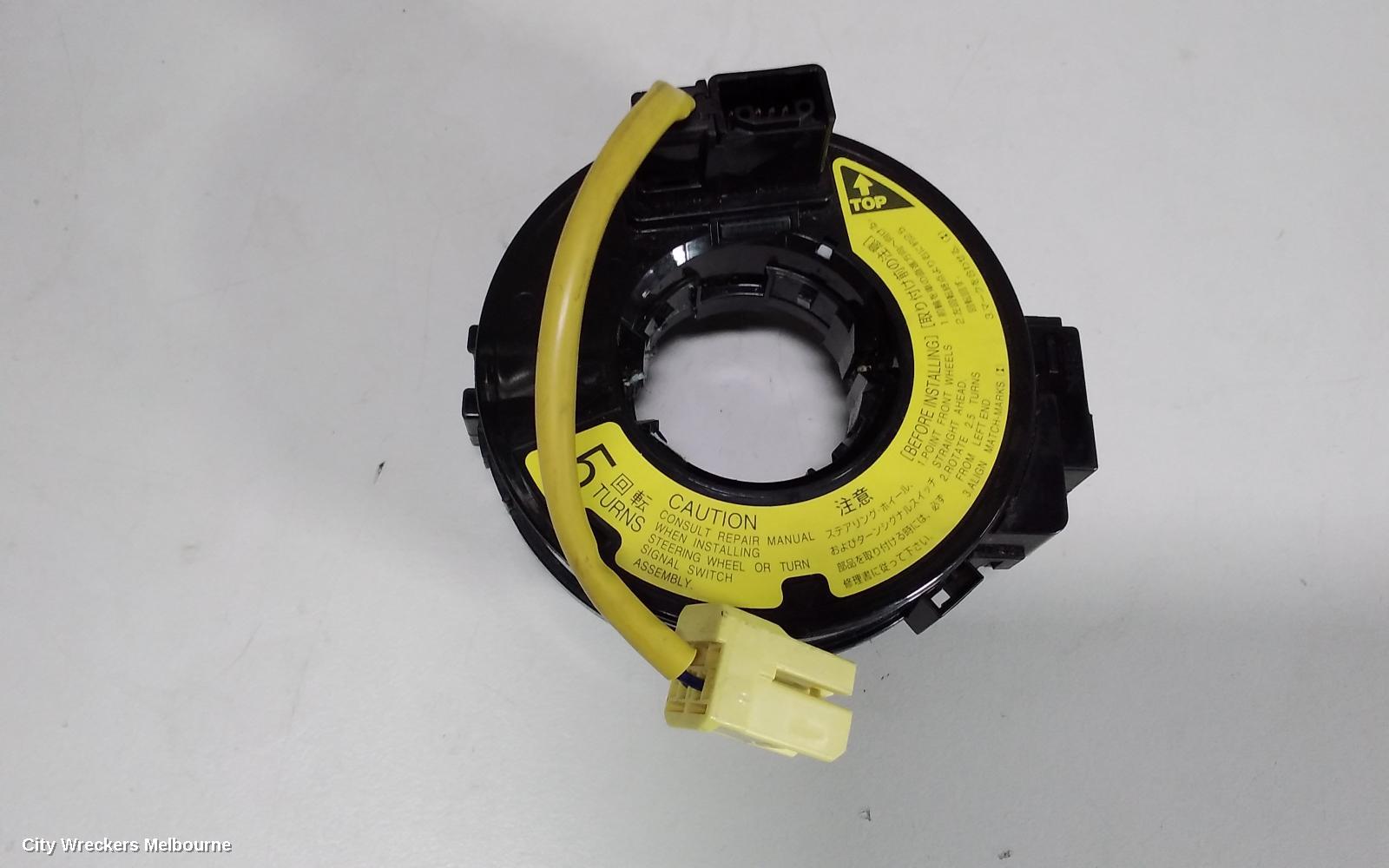 TOYOTA CAMRY AIRBAG MODULE/SENSOR, CLOCKSPRING, SK36, NON CONTROLS ON STEERING WHEEL TYPE, 08/2002 - 05/2006