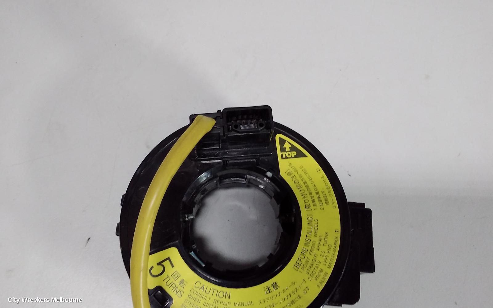 TOYOTA CAMRY AIRBAG MODULE/SENSOR, CLOCKSPRING, SK36, NON CONTROLS ON STEERING WHEEL TYPE, 08/2002 - 05/2006