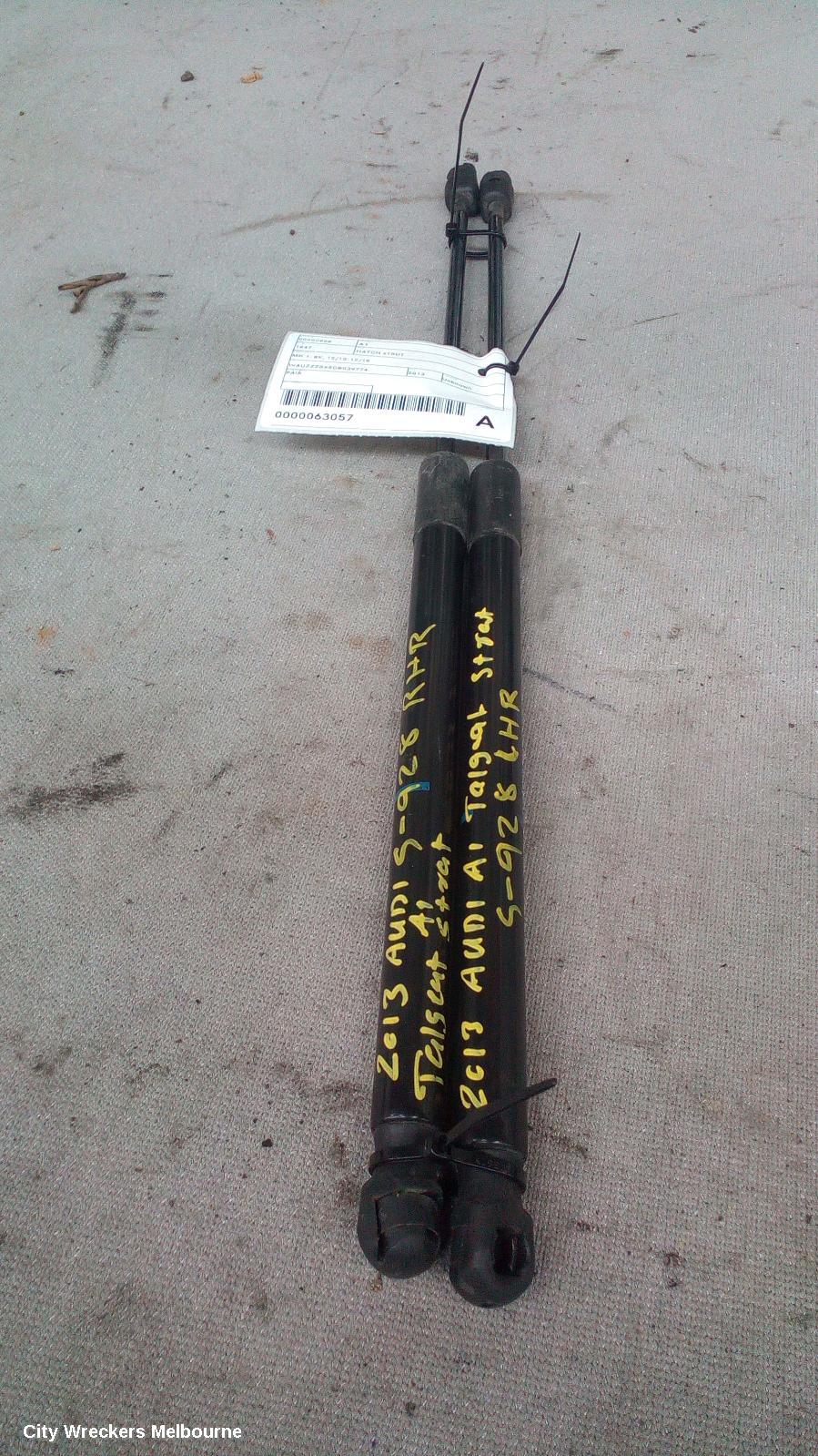 AUDI A1 HATCH STRUT, MK 1, 8X, 12/2010 - 12/2018