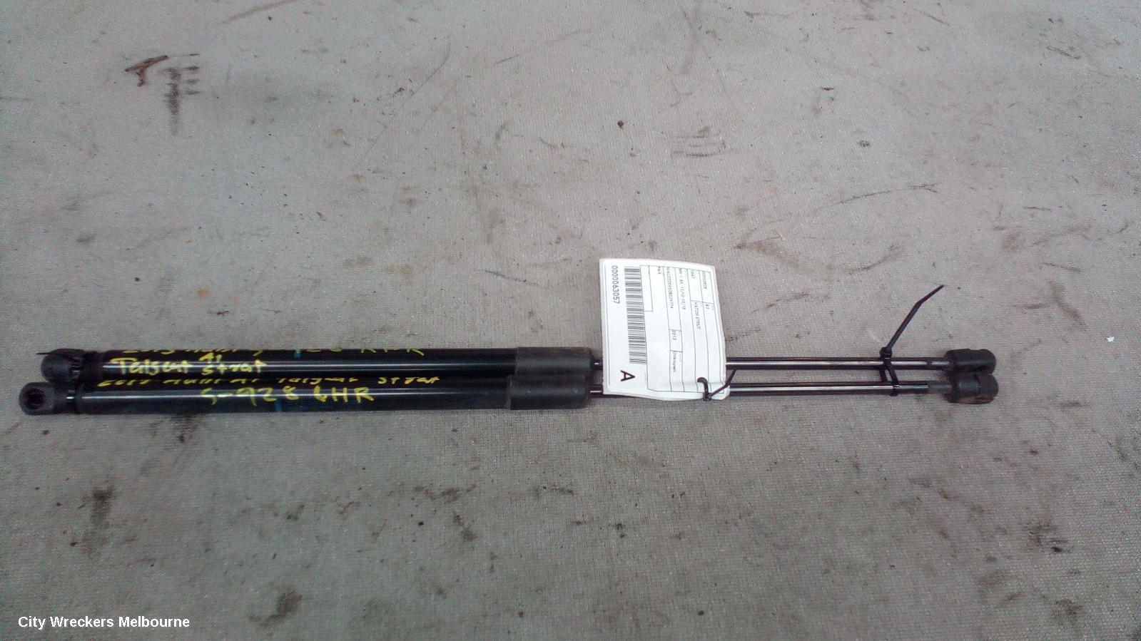 AUDI A1 HATCH STRUT, MK 1, 8X, 12/2010 - 12/2018