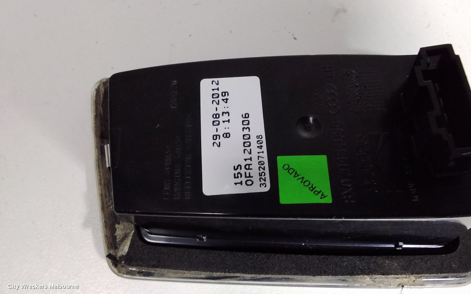 AUDI A1 REVERSING LIGHT, MK 1, 8X, 12/2010 - 12/2018