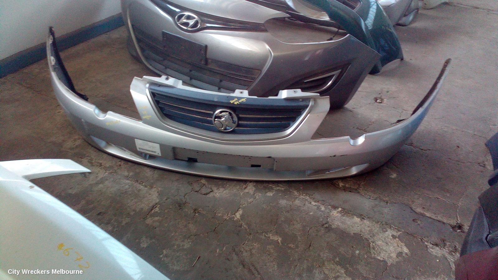 HOLDEN COMMODORE FRONT BUMPER, VY1-VY2, EXECUTIVE/ACCLAIM/EQUIPE/LUMINA/25TH ANNIV/SV8, 10/2002 - 08/2004