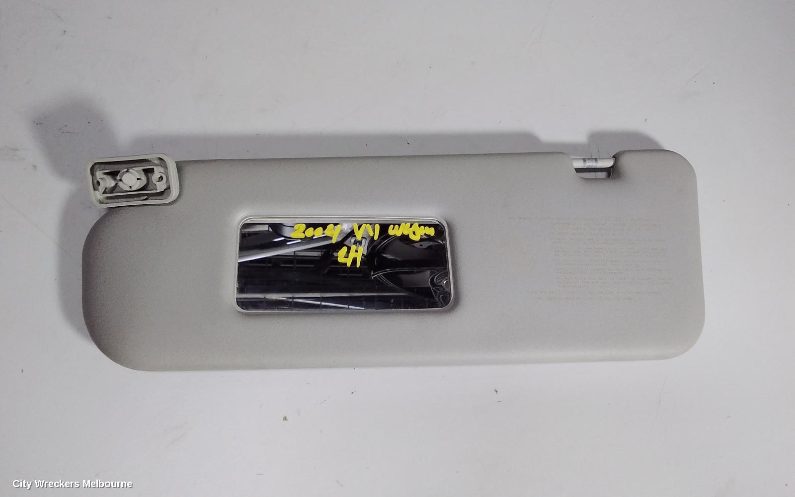 HOLDEN COMMODORE SUNVISOR, VY1-VZ, LH SIDE, 10/2002 - 09/2007