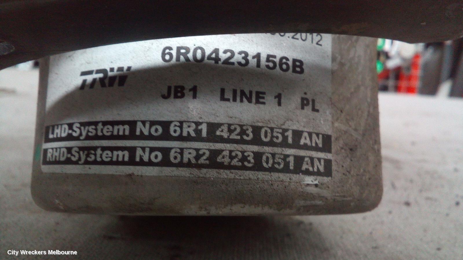 AUDI A1 STEERING PUMP, PETROL, 8X, 06/2011 - 10/2018