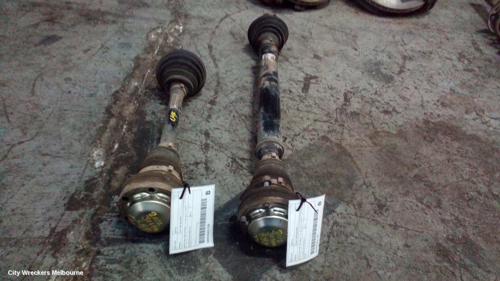 VOLKSWAGEN JETTA LEFT DRIVESHAFT, AUTO T/M TYPE, PETROL, 1.4, 1B, 02/2011 - 12/2017