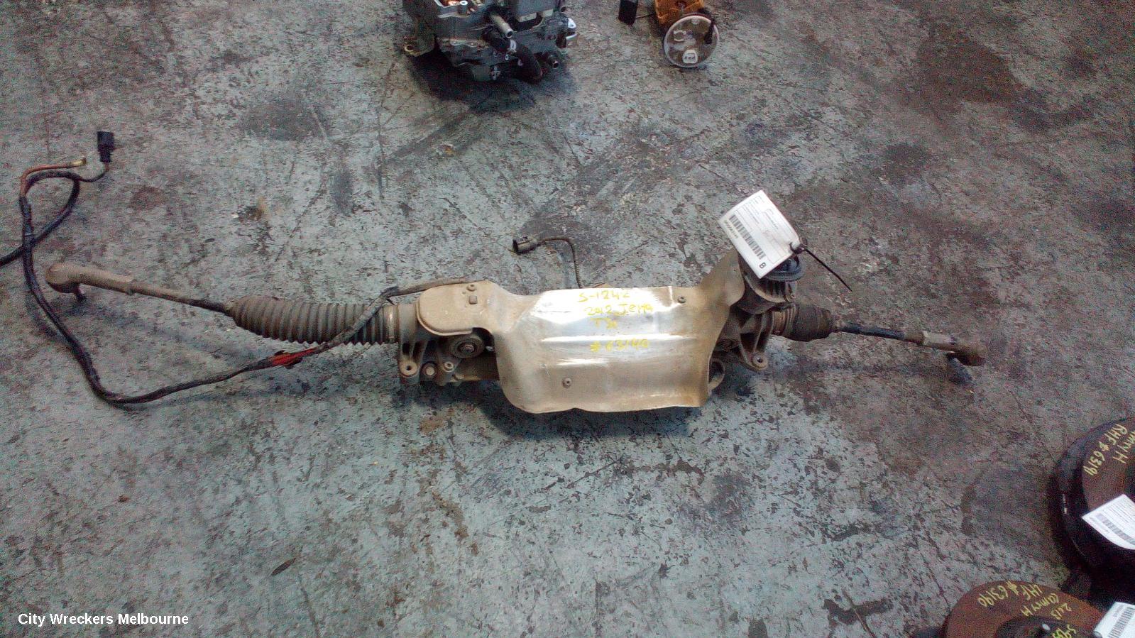 VOLKSWAGEN JETTA STEERING BOX/RACK, 1B, 02/2011 - 12/2014