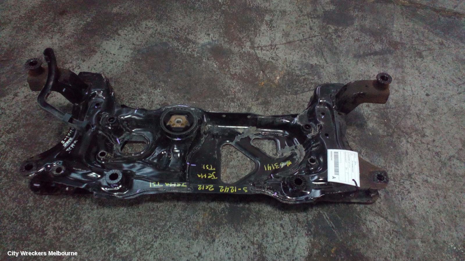 VOLKSWAGEN JETTA FRT XMEMBER/CRADLE, 1B, CROSSMEMBER, 02/2011 - 12/2017