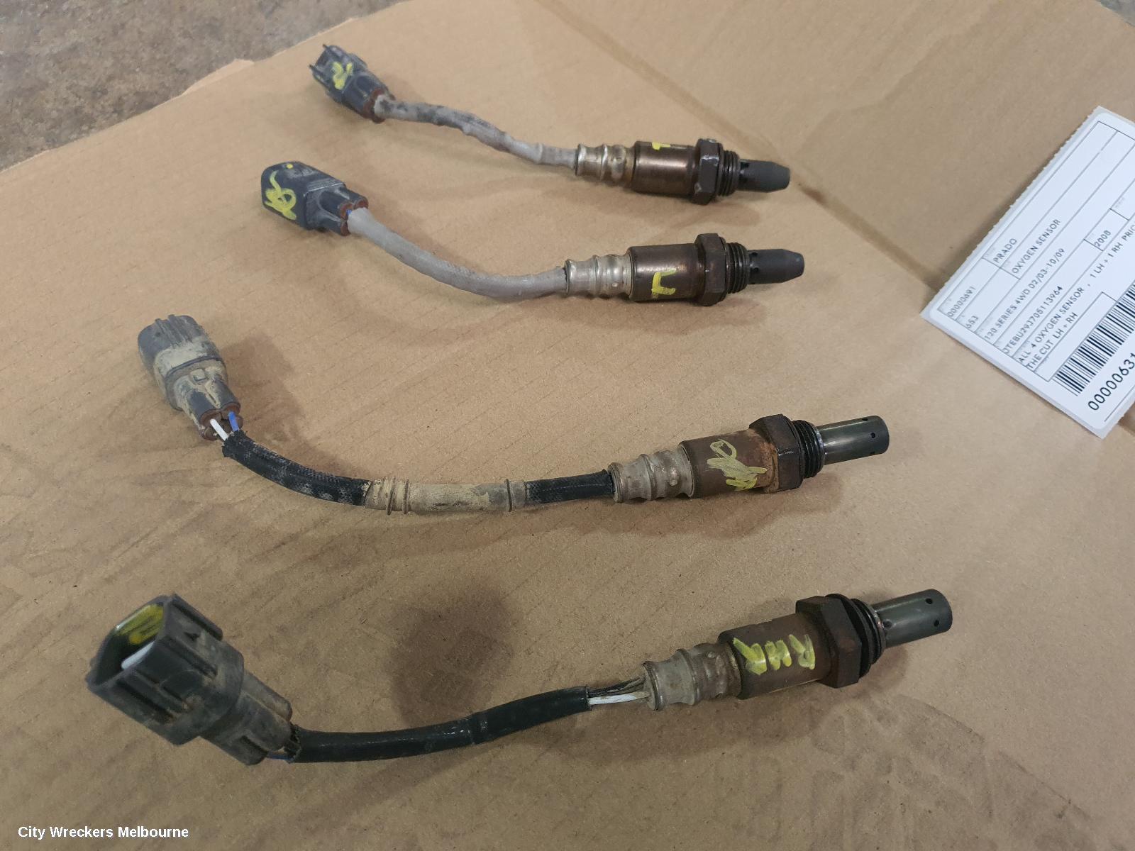 TOYOTA PRADO OXYGEN SENSOR, 120 SERIES 4WD 02/2003 - 10/2009