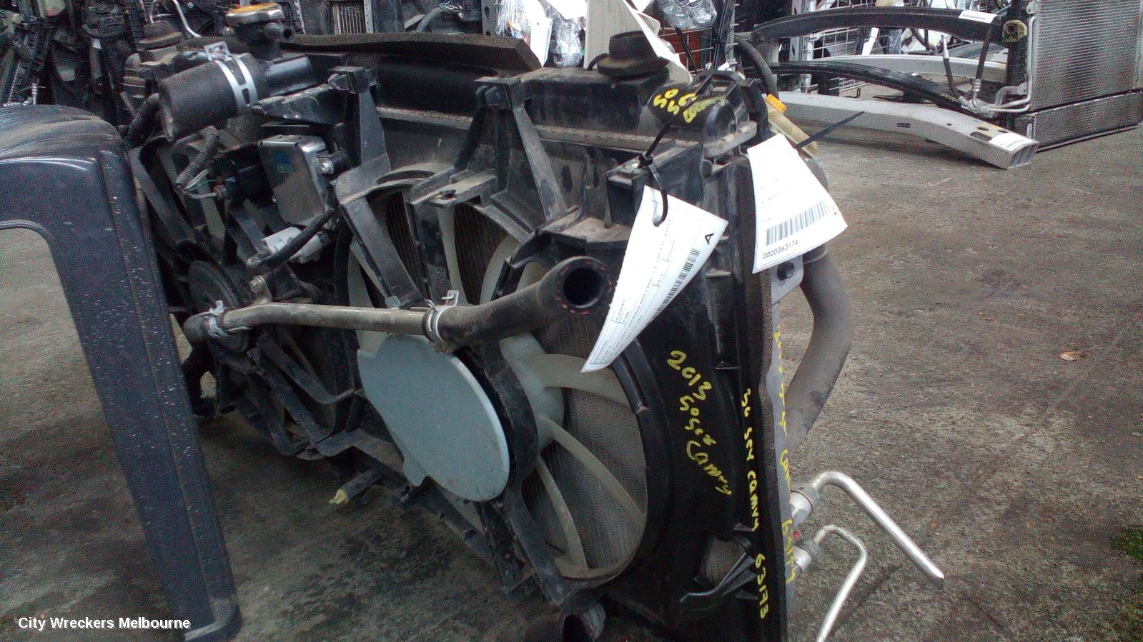 TOYOTA CAMRY A/C CONDENSER, AVV50, HYBRID, 03/2012 - 10/2017