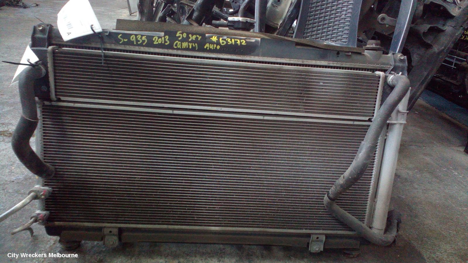 TOYOTA CAMRY A/C CONDENSER, AVV50, HYBRID, 03/2012 - 10/2017